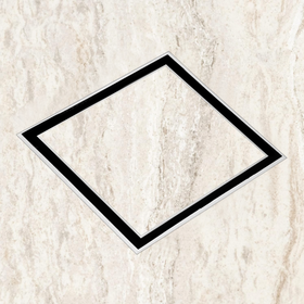 Marble Insert Floor Drain (8 x 8 Inches) - LIPKA - Lipka Home