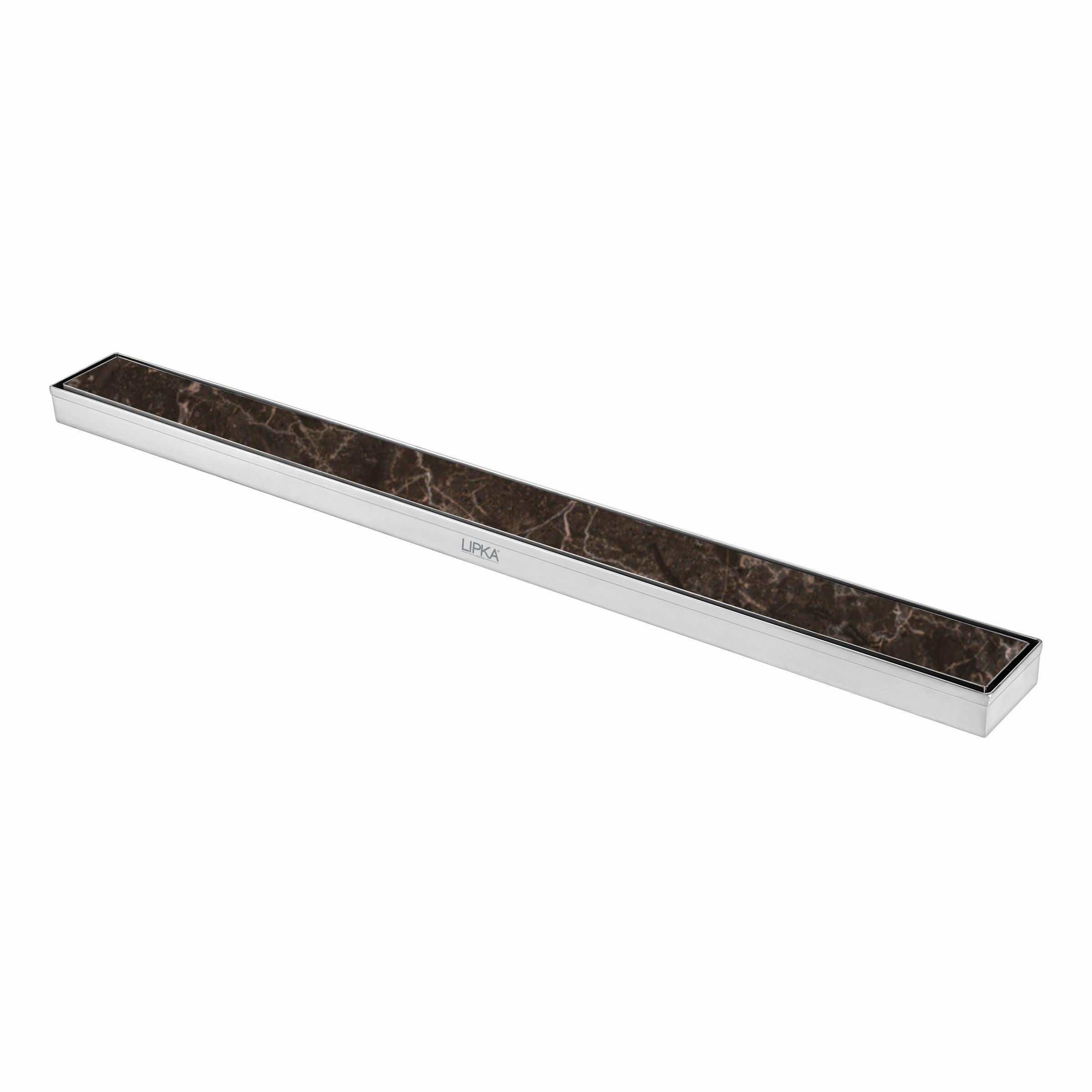 Marble Insert Shower Drain Channel (36 x 2 Inches)