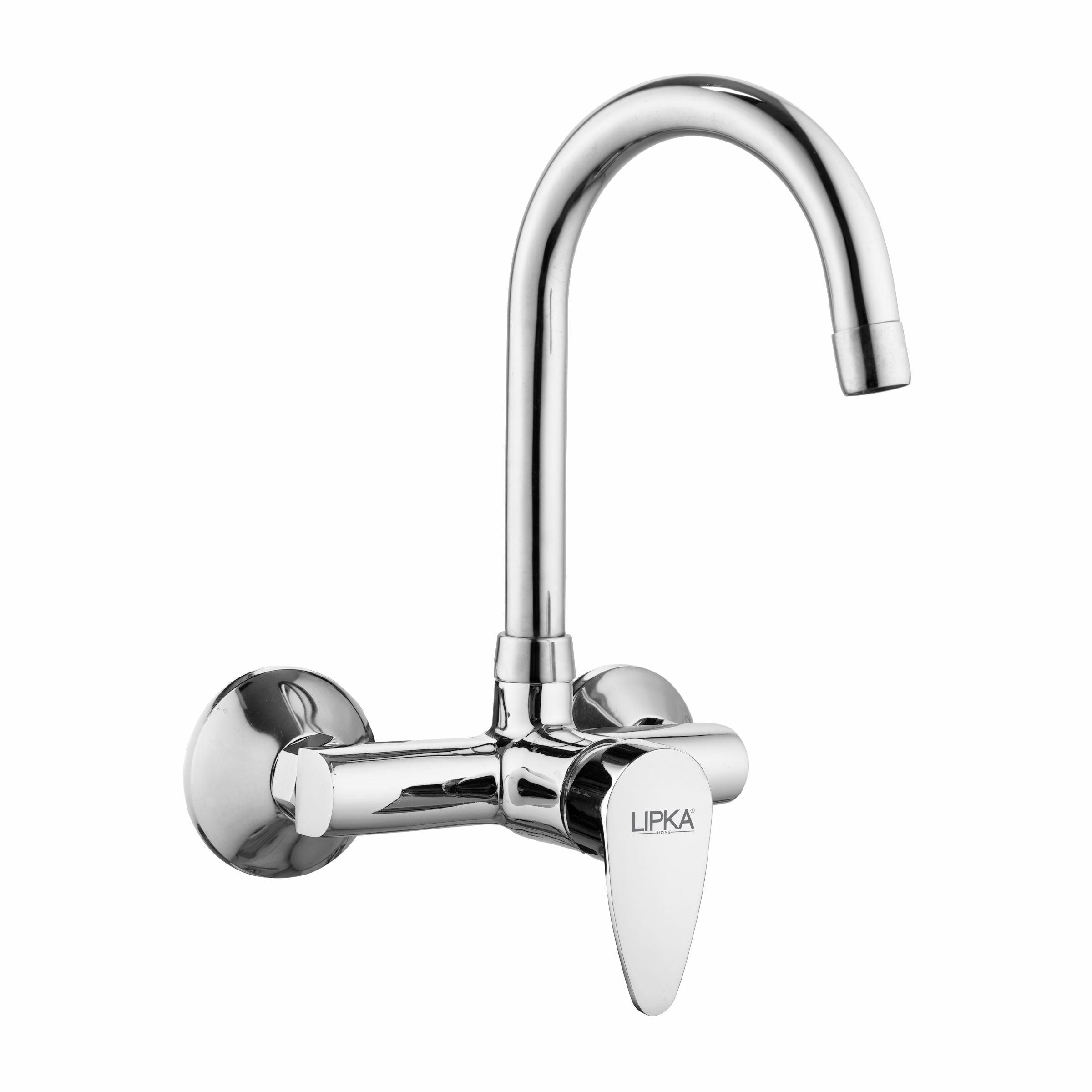 Virgo Single Lever Sink Mixer with Swivel Spout (20 Inches) - LIPKA - Lipka Home
