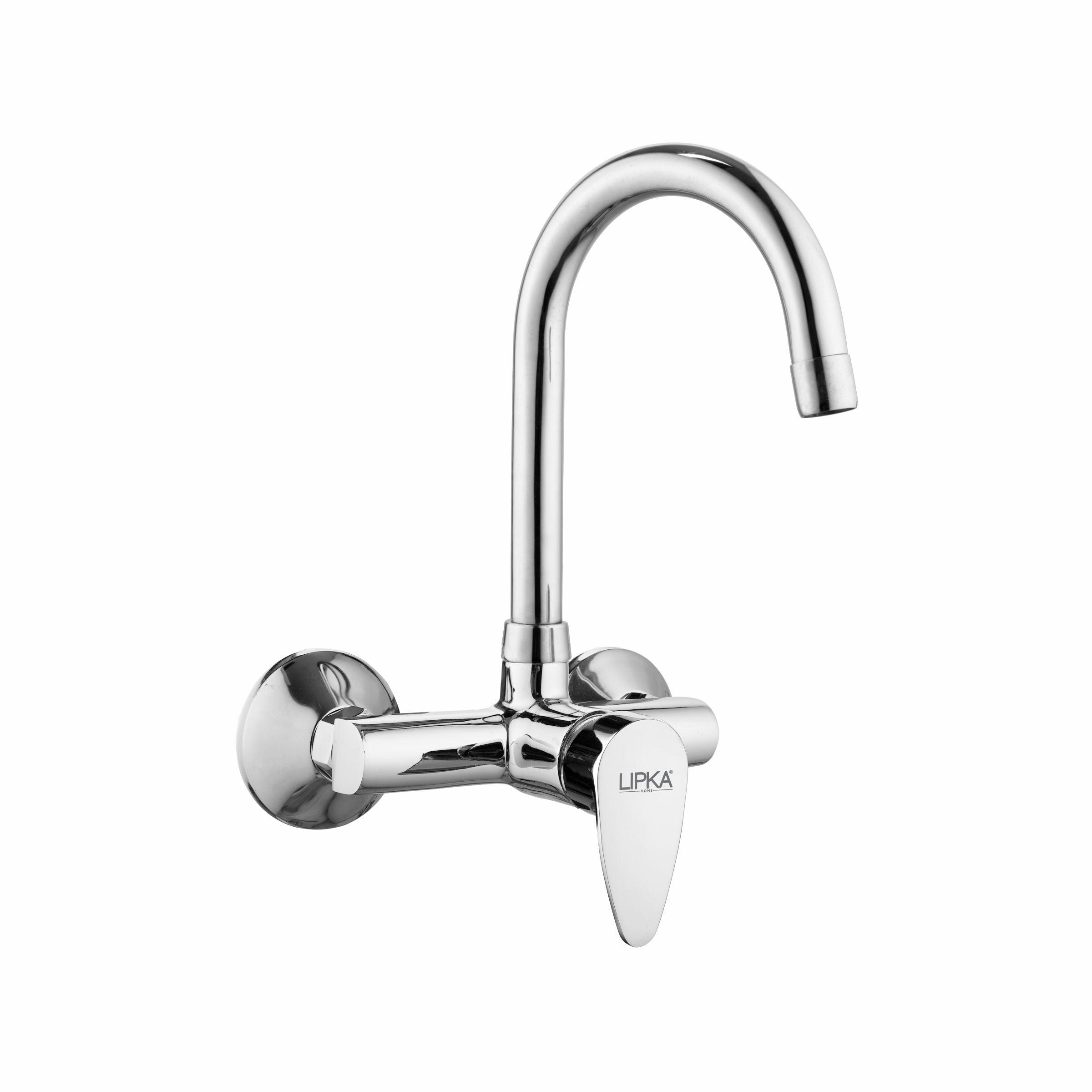 Virgo Single Lever Sink Mixer with Swivel Spout (15 Inches) - LIPKA - Lipka Home