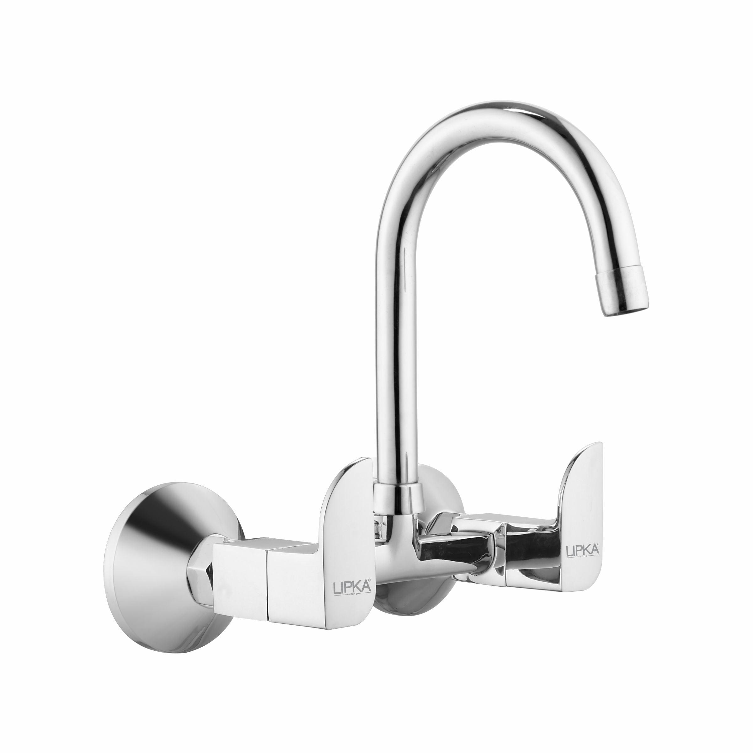 Arise Sink Mixer Brass Faucet with Round Swivel Spout (15 Inches) - LIPKA - Lipka Home