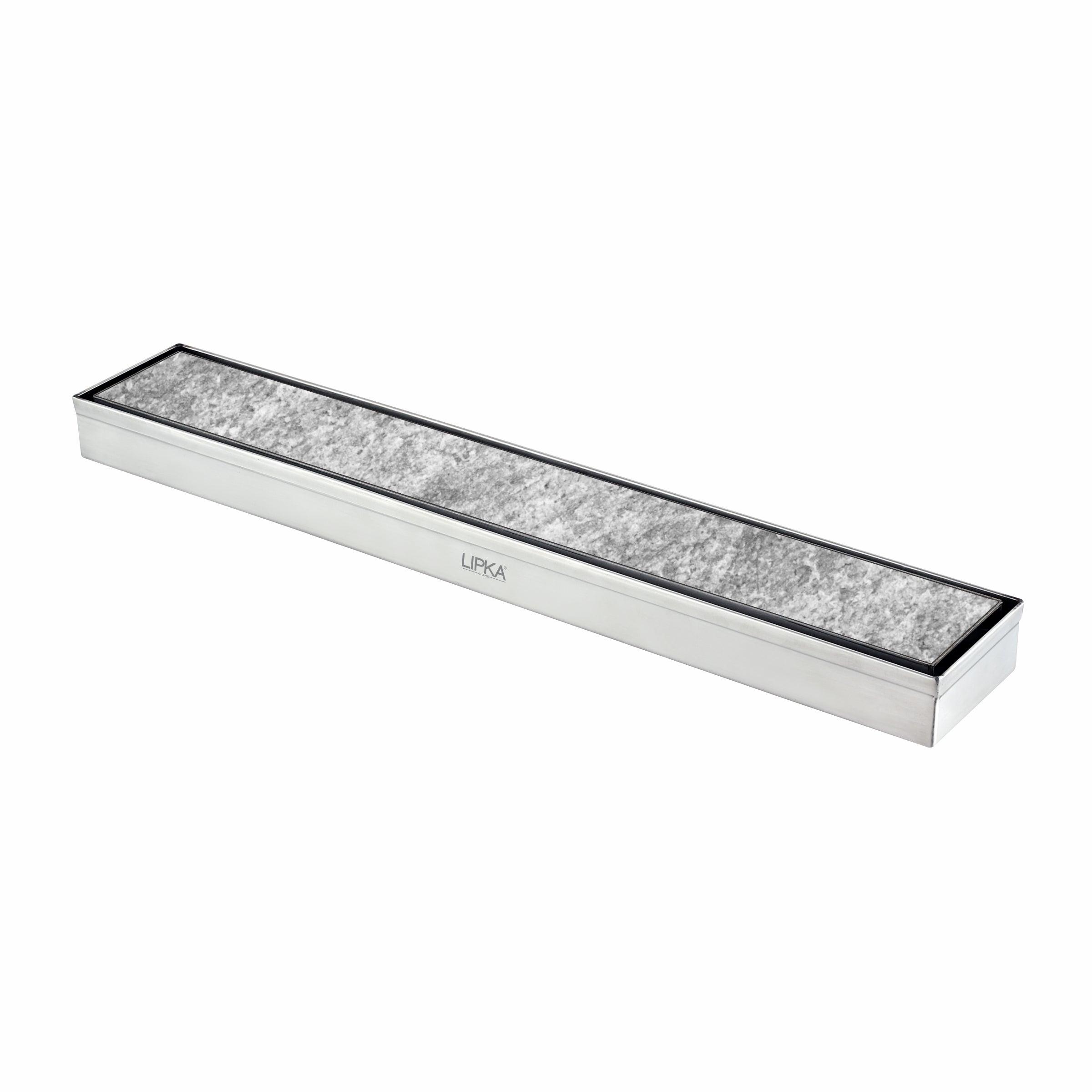 Tile Insert Shower Drain Channel (24 x 2 Inches)