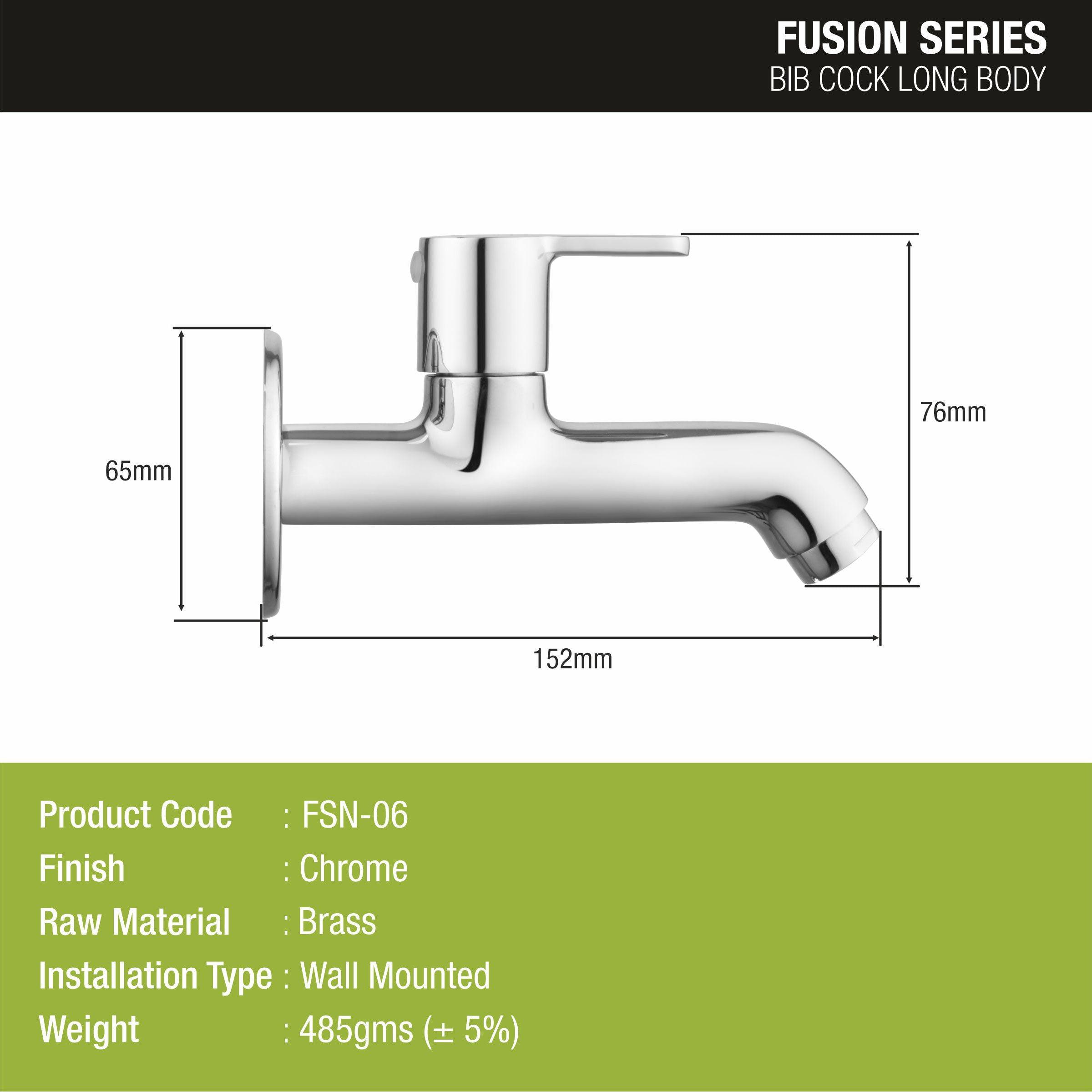 Fusion Long Body Bib Tap Faucet - LIPKA - Lipka Home