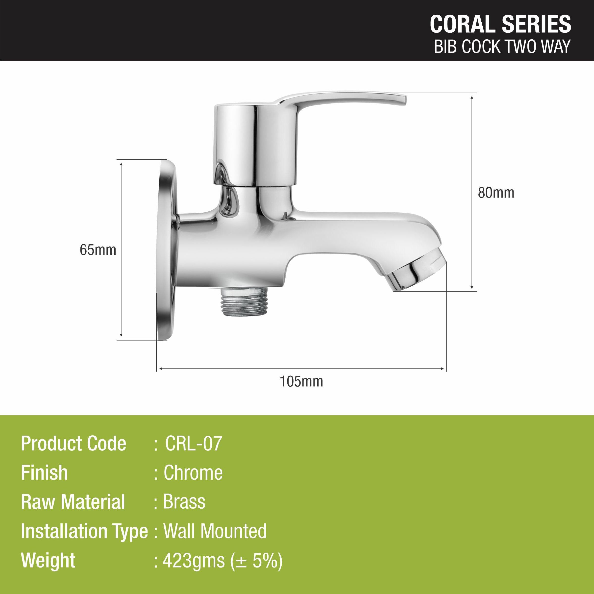 Coral Bib Tap Two Way Brass Faucet - LIPKA - Lipka Home