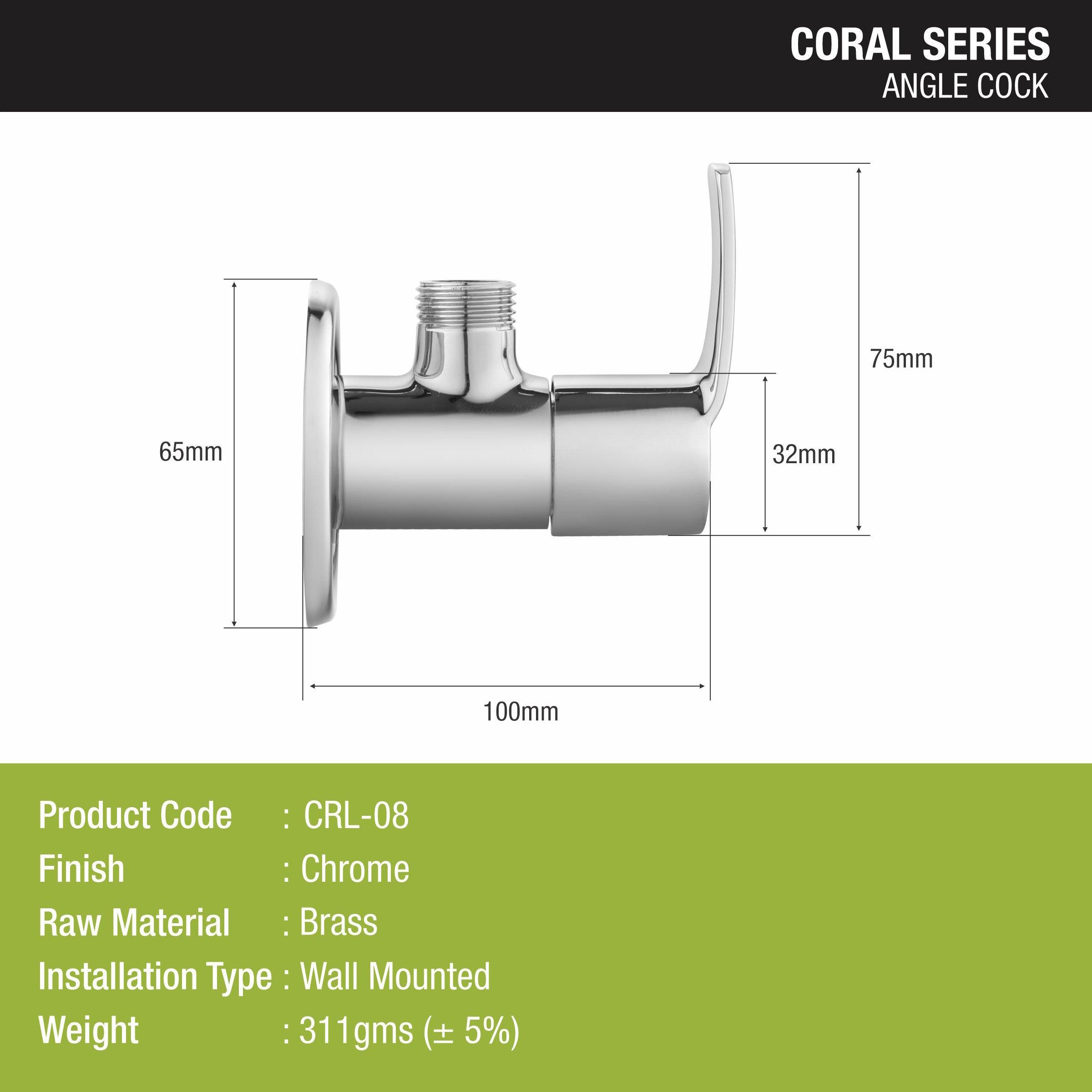 Coral Angle Valve Brass Faucet - LIPKA - Lipka Home