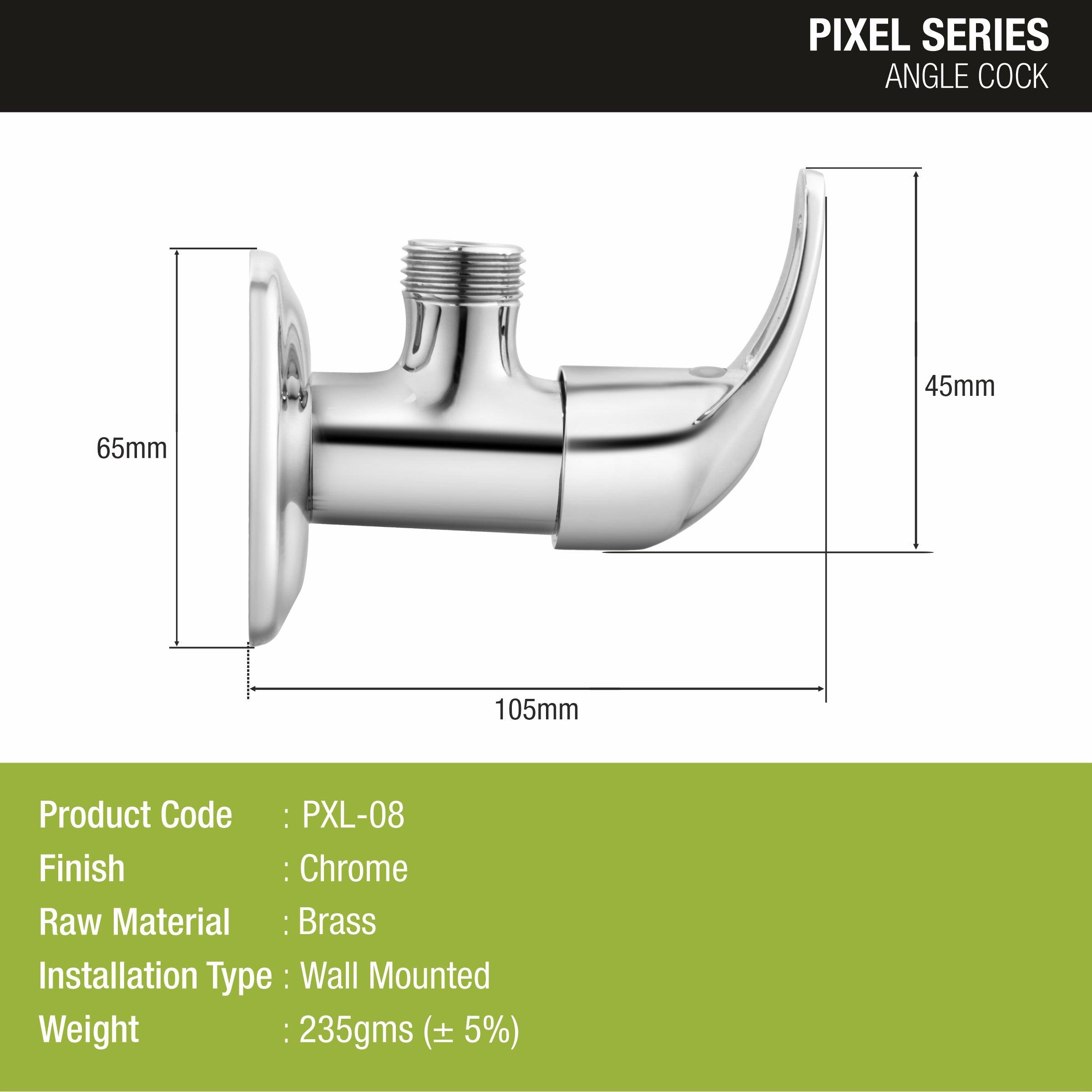 Pixel Angle Valve Brass Faucet - LIPKA - Lipka Home