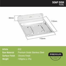 Pearl Soap Dish - LIPKA - Lipka Home