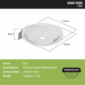 King Soap Dish - LIPKA - Lipka Home