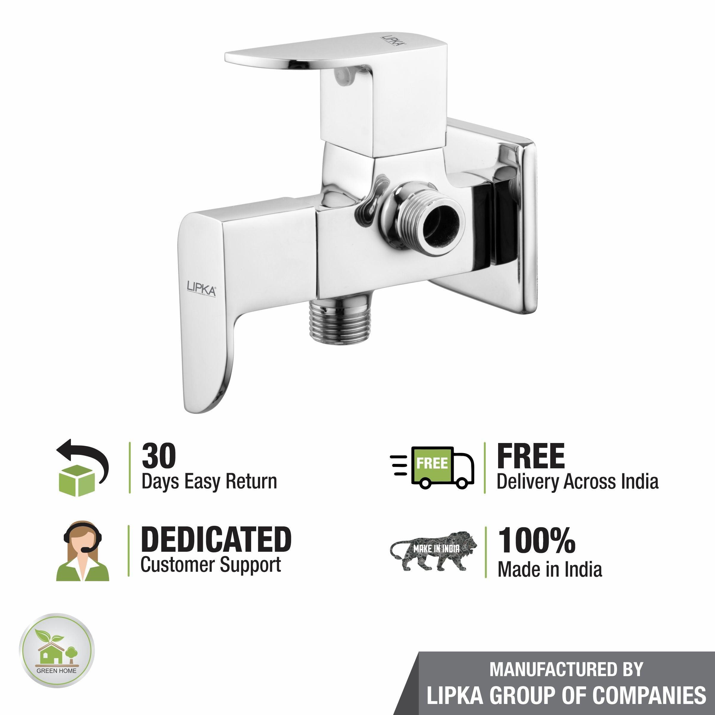 Arise Angle Valve Two Way Double Handle Brass Faucet - LIPKA - Lipka Home