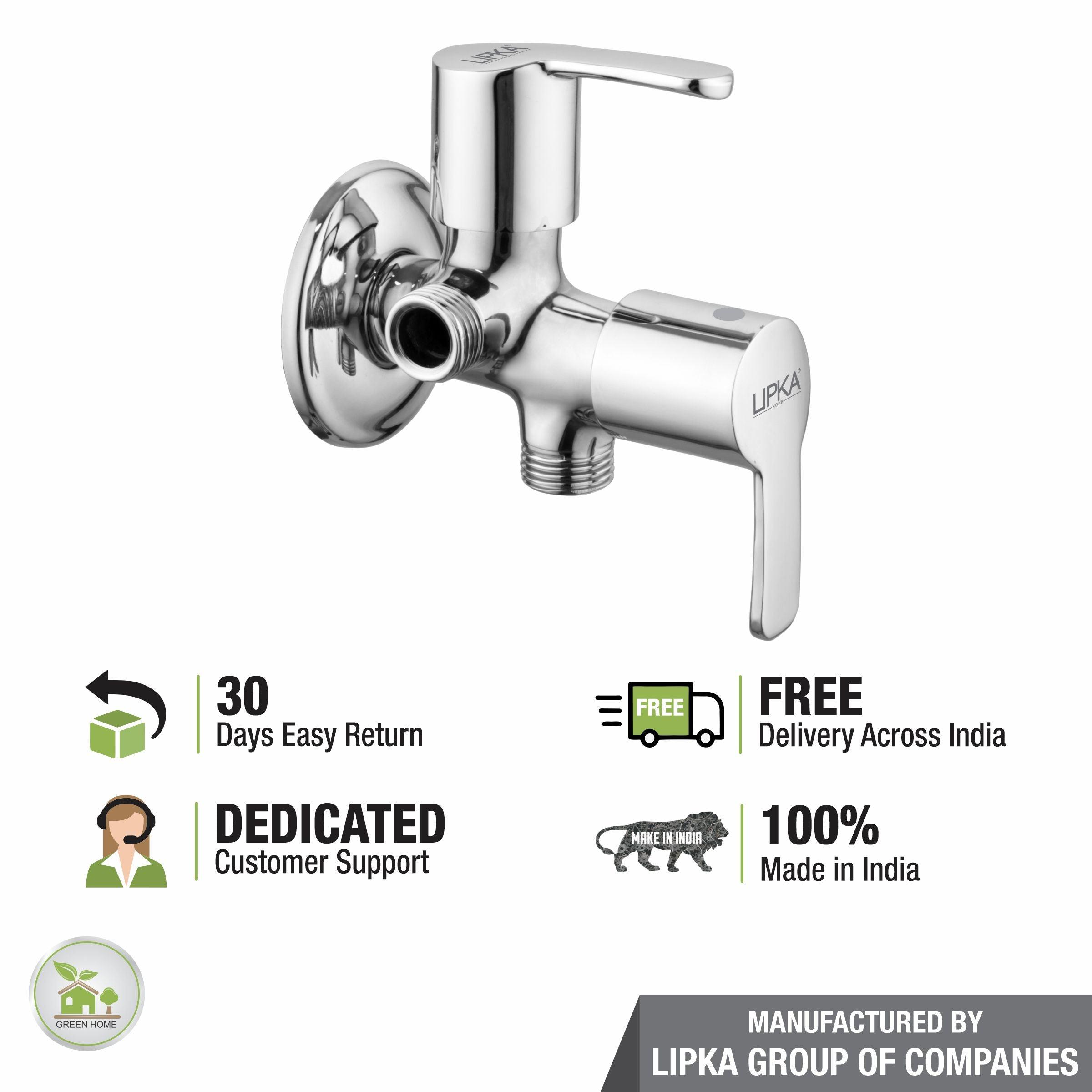 Frenk Angle Valve Two Way Double Handle Brass Faucet - LIPKA - Lipka Home