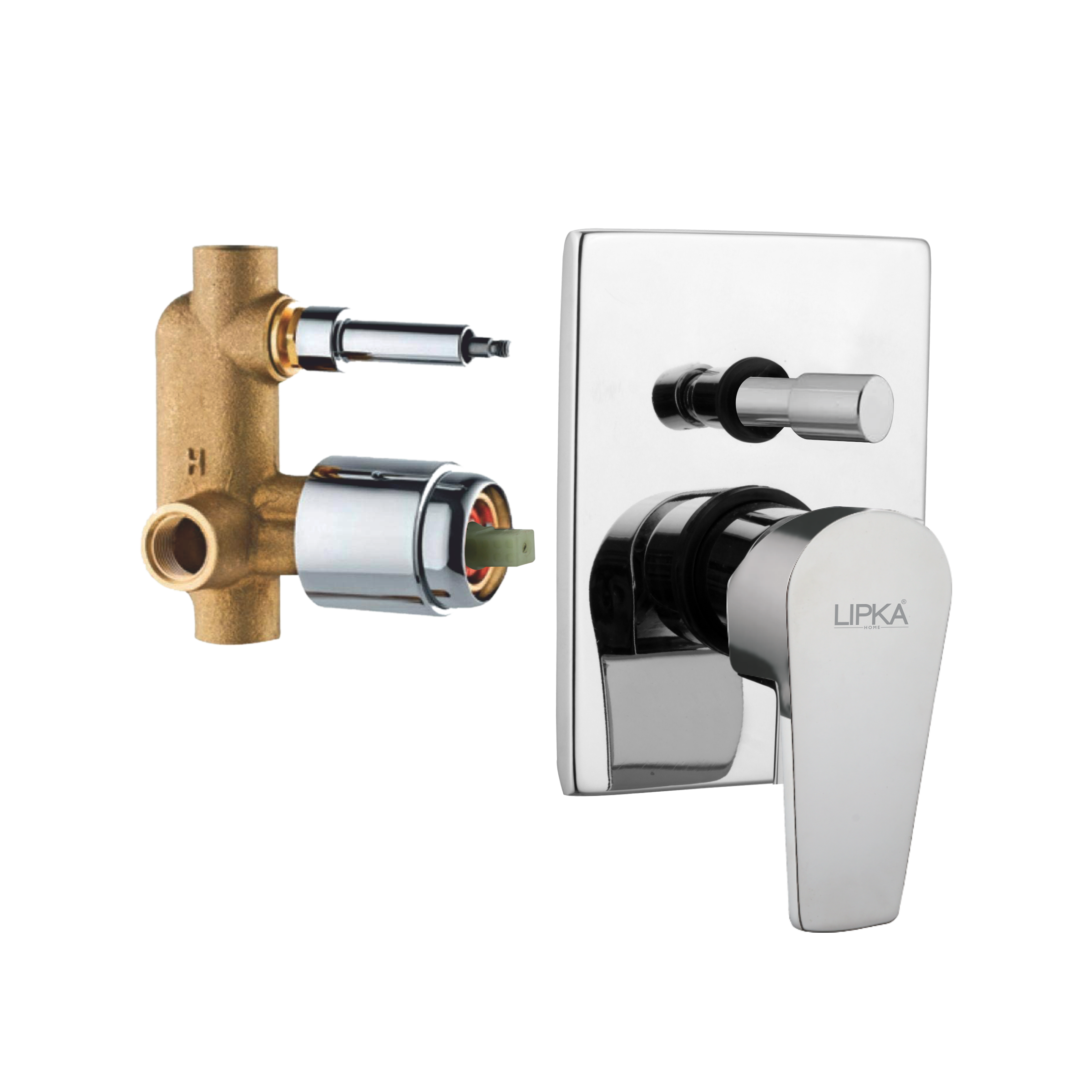 ワタページ Victory JAQ 2-inlet Single Lever Diverter (Complete Set)- LIPKA