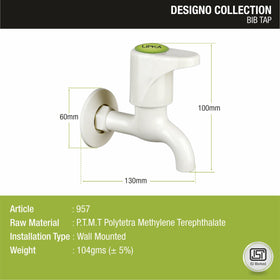 Designo Bib Tap PTMT Faucet - LIPKA - Lipka Home