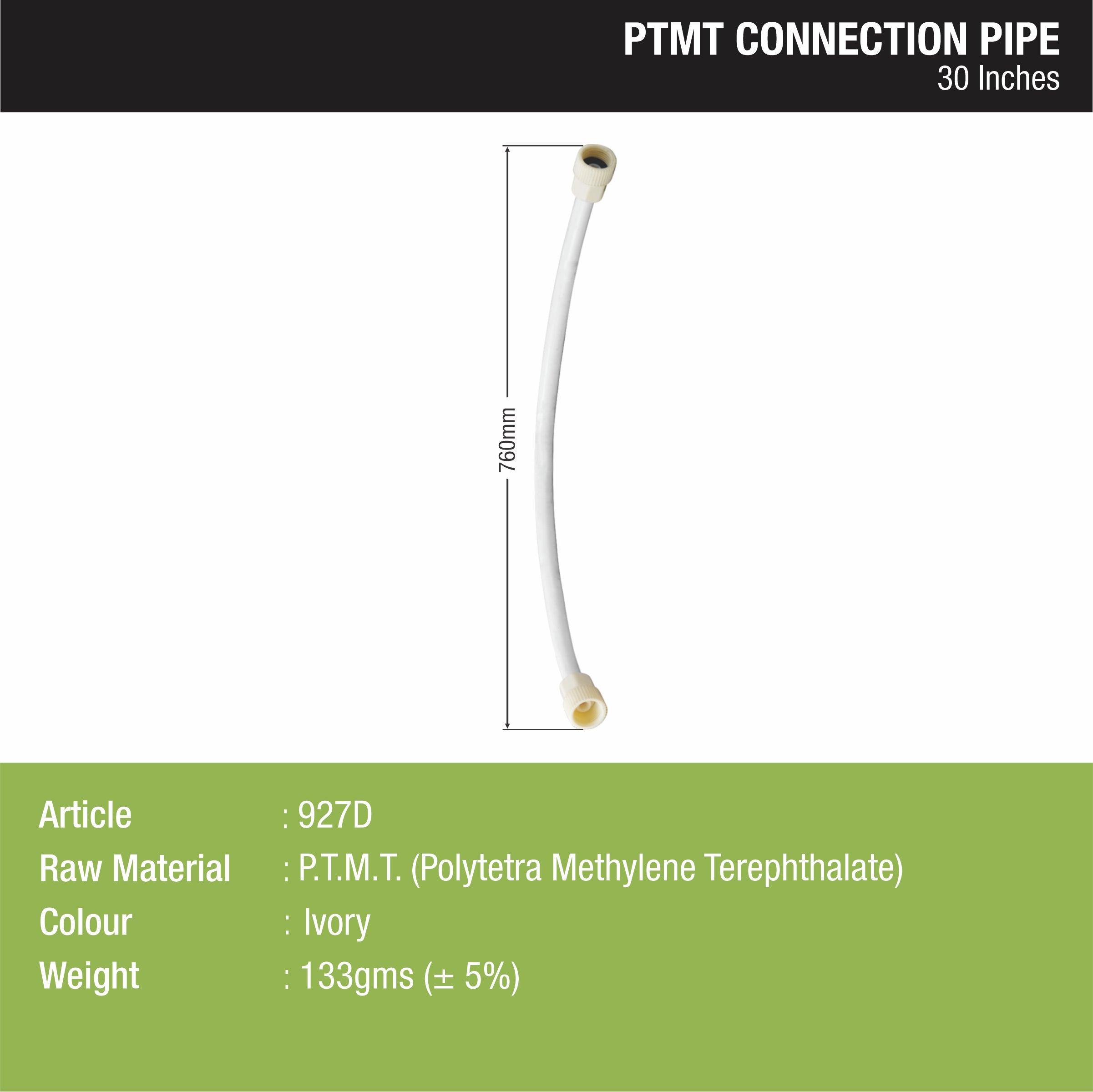 Connection Pipe PTMT (30 Inches) sizes and dimensions