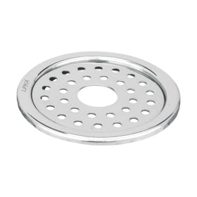Eon Round Floor Drain with Plain Jali & Hole (5 inches) - LIPKA - Lipka Home