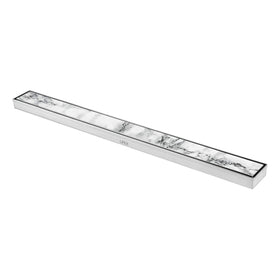 Marble Insert Shower Drain Channel (36 x 3 Inches) - LIPKA - Lipka Home