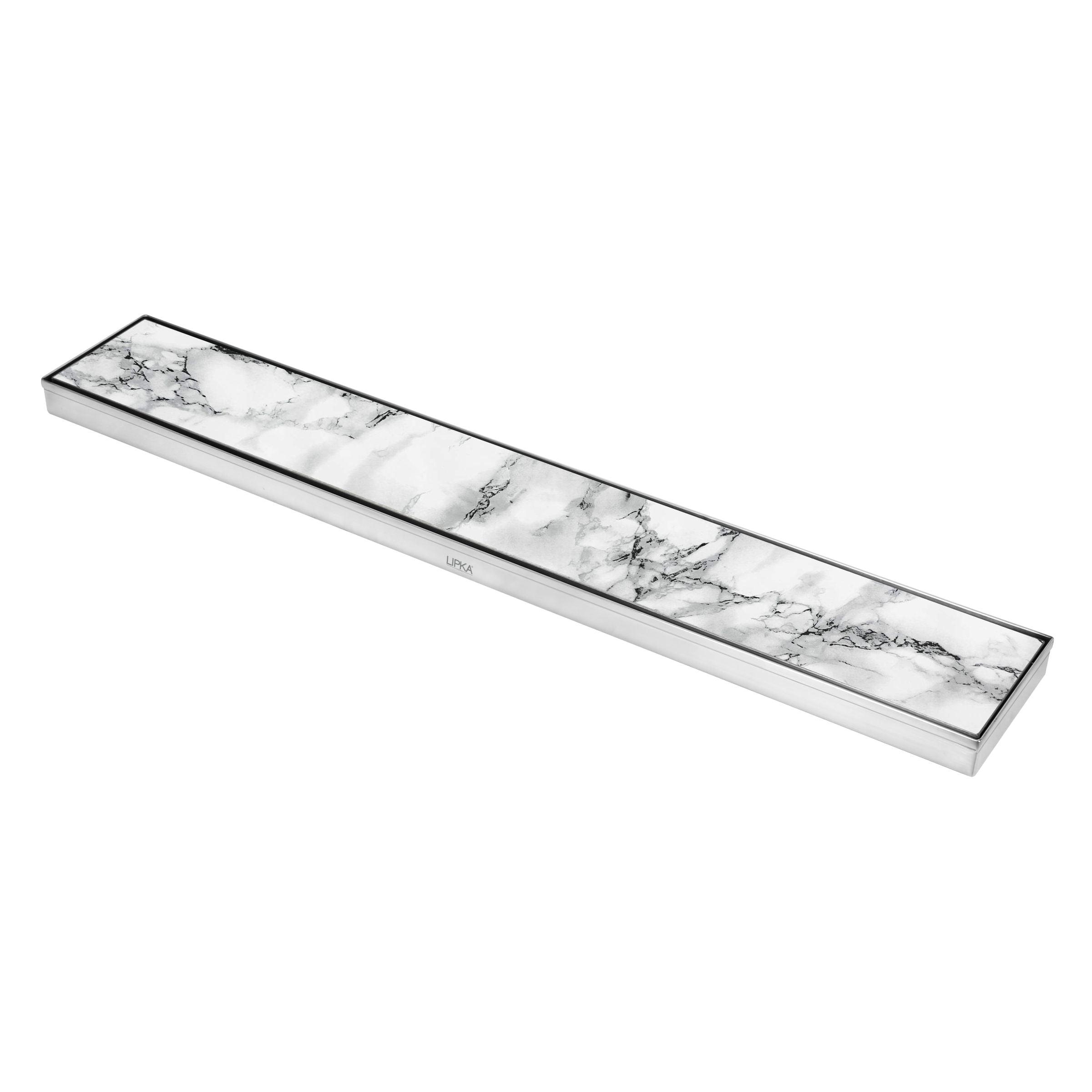 Marble Insert Shower Drain Channel (40 x 4 Inches)