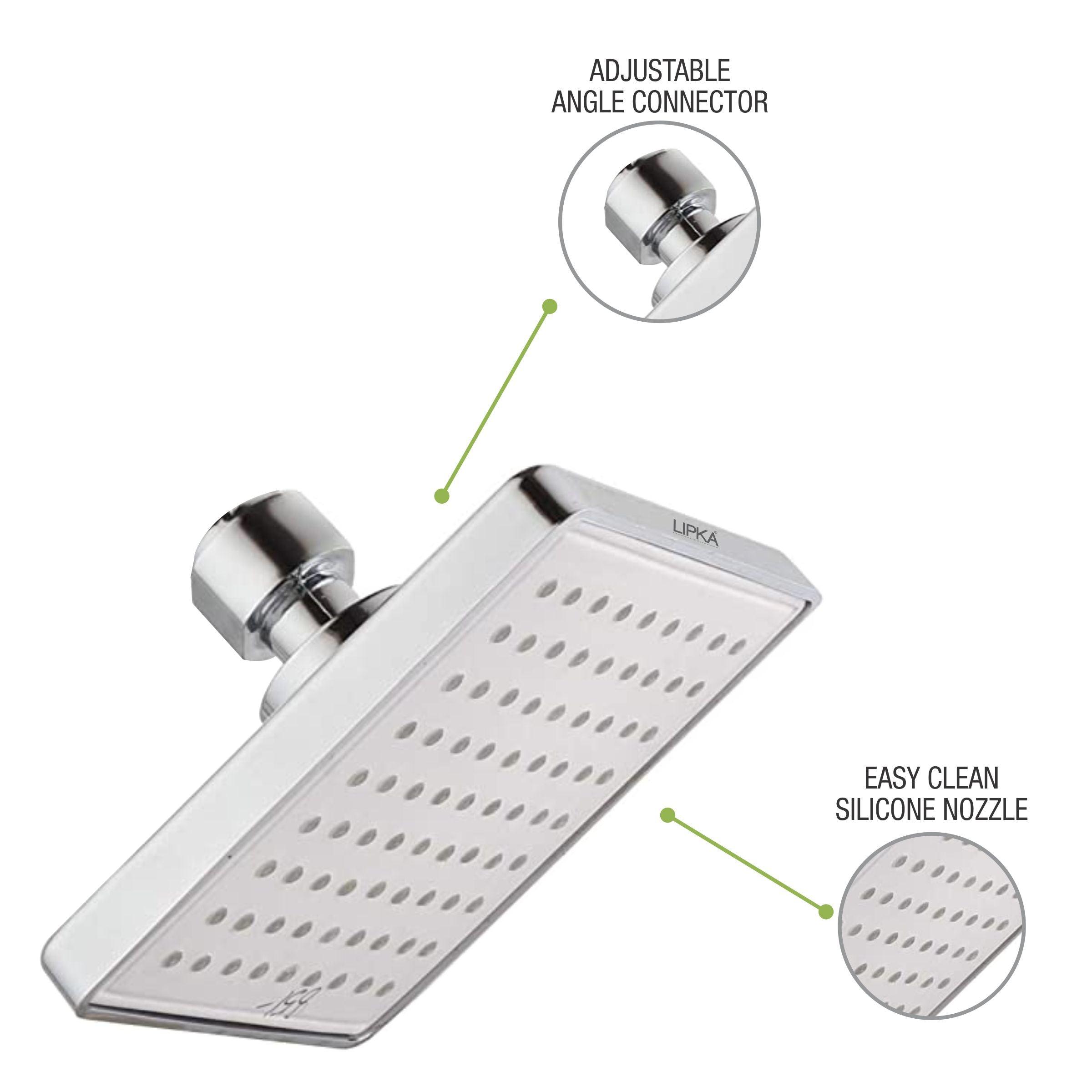 Pro Overhead Shower (4 x 4 Inches) features