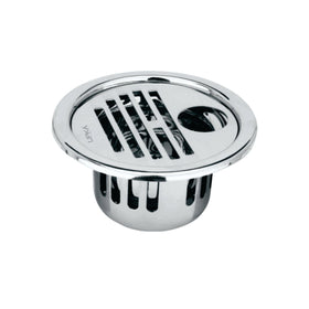 Golden Classic Jali Round Floor Drain (5 Inches) with Cockroach Trap and Hole - Lipka Home