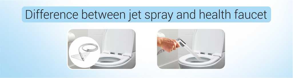 What is the Difference Between Jet Spray and Health Faucet? - Lipka Home