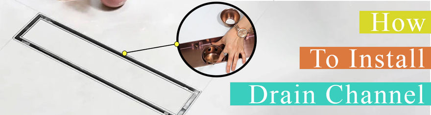 How to Install a Tile Insert Floor Drain in Bathroom? - Lipka Home