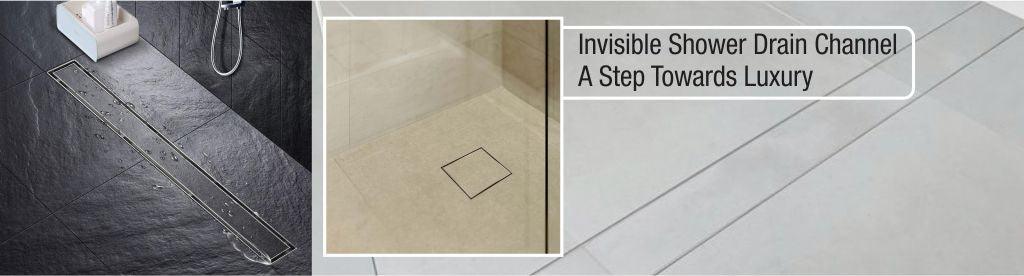 Invisible Shower Drains : easy drain s-line