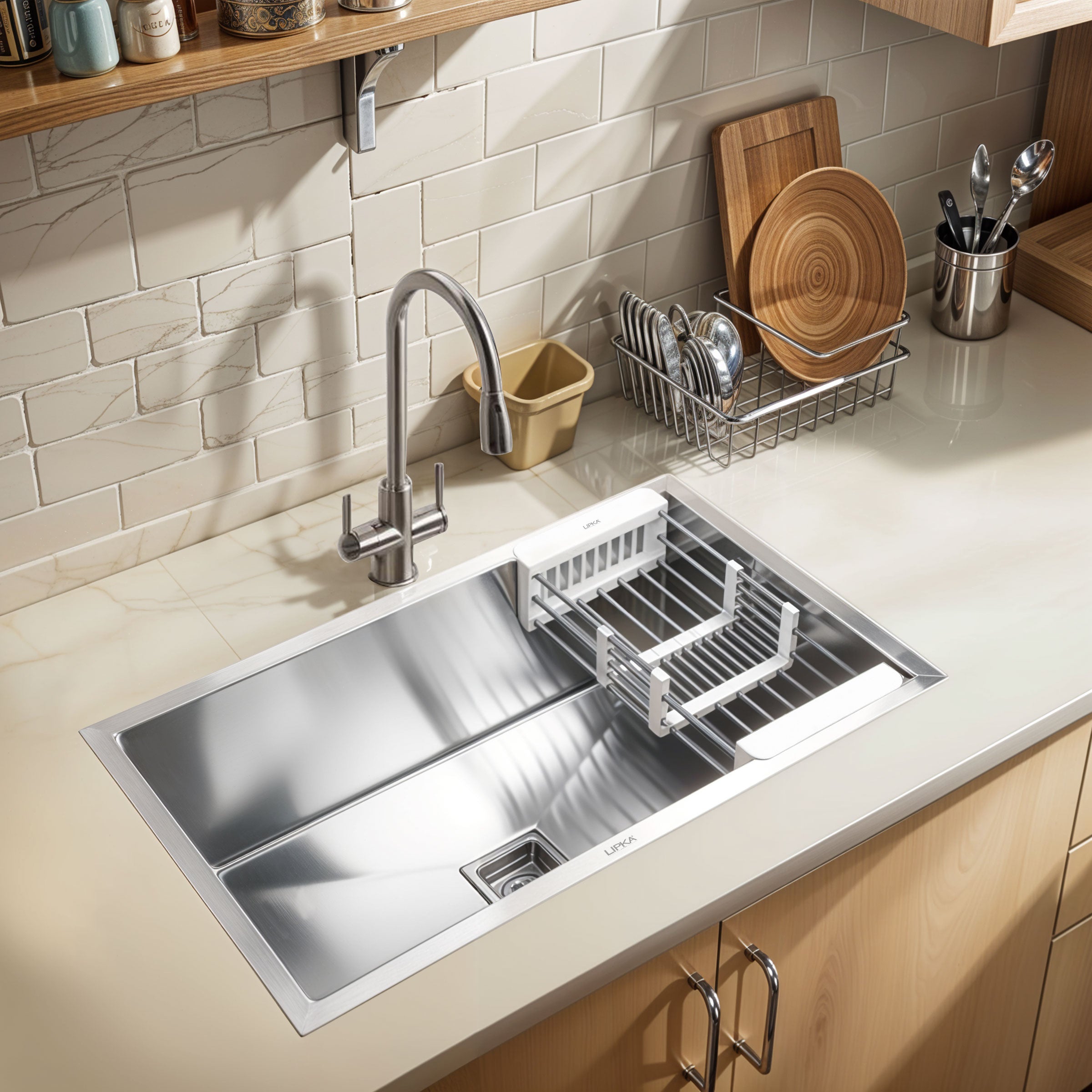 Best Handmade Single Bowl Kitchen Sink Online | Lipka Home