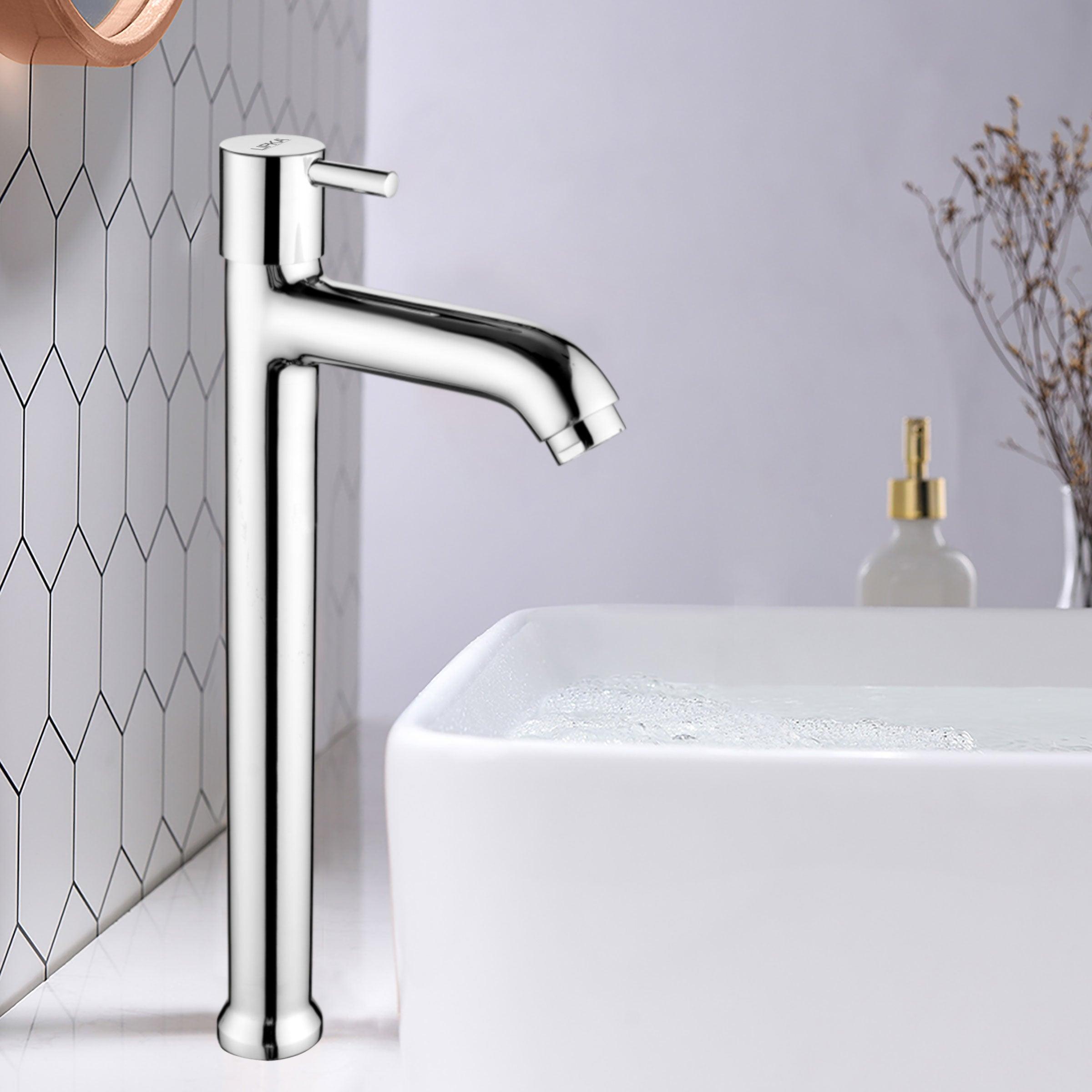 Kyron Tall Body Pillar Tap Faucet- LIPKA - Lipka Home