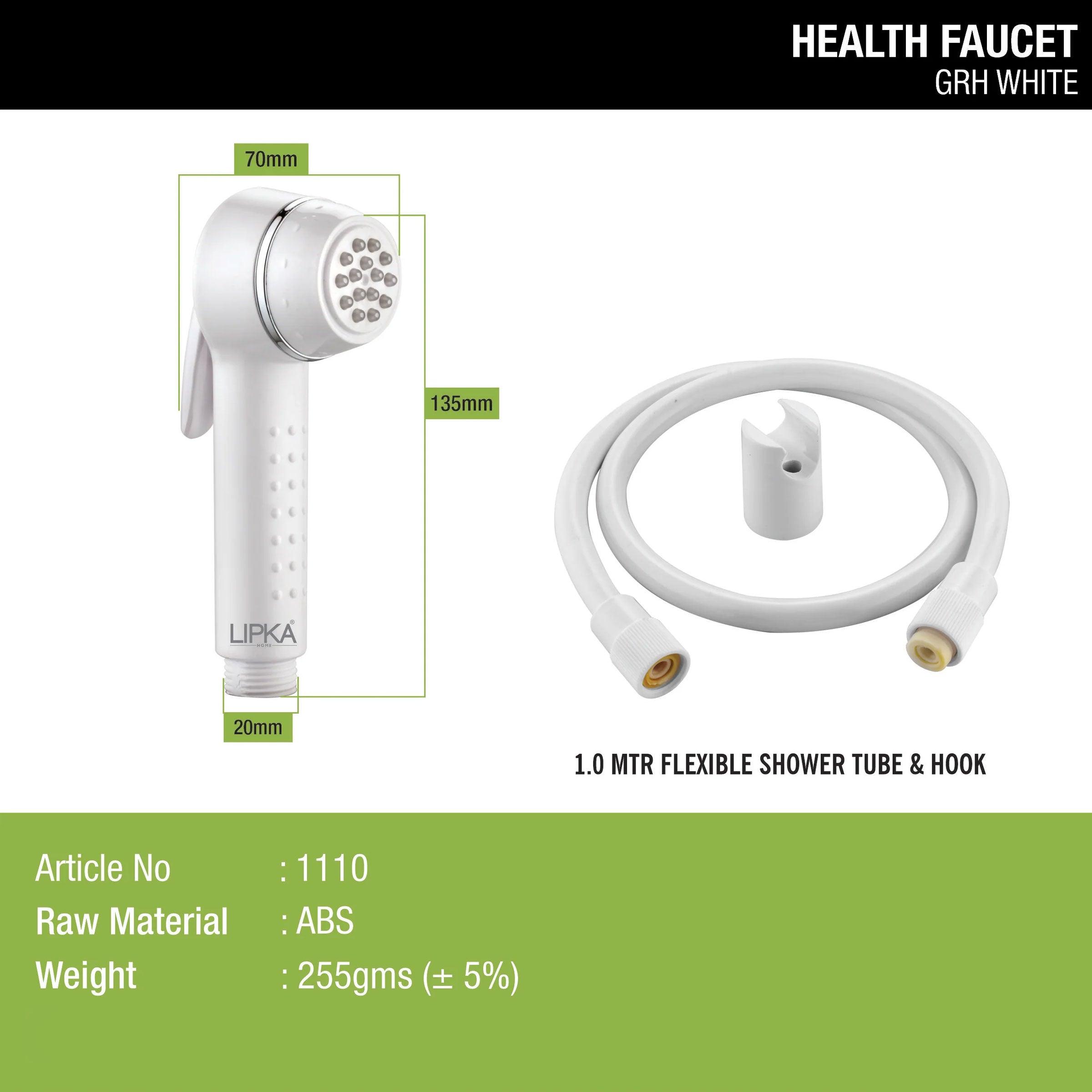 GRH White Health Faucet (Complete Set) - LIPKA