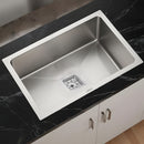 Handmade Single Bowl 304-Grade Kitchen Sink (21 x 18 x 10 Inches) - LIPKA - Lipka Home