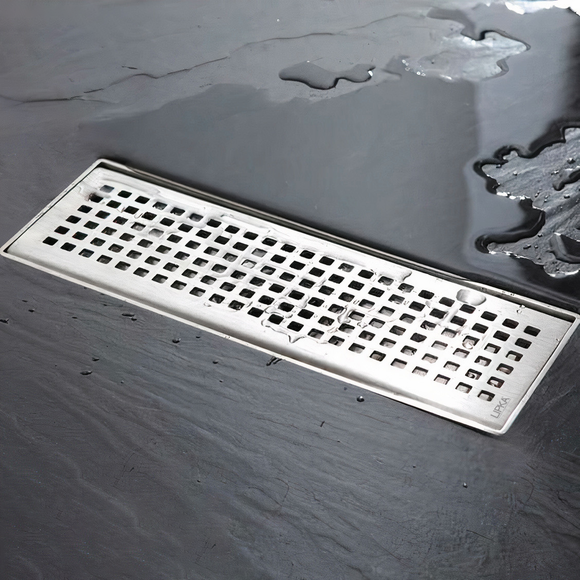 Palo Shower Drain Channel (48 x 3 Inches) - LIPKA - Lipka Home