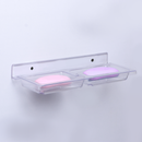 ABS Square Double Soap Dish - LIPKA - Lipka Home