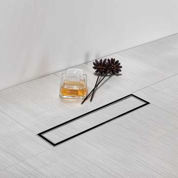 Marble Insert Shower Drain Channel (18 x 3 Inches) - LIPKA - Lipka Home