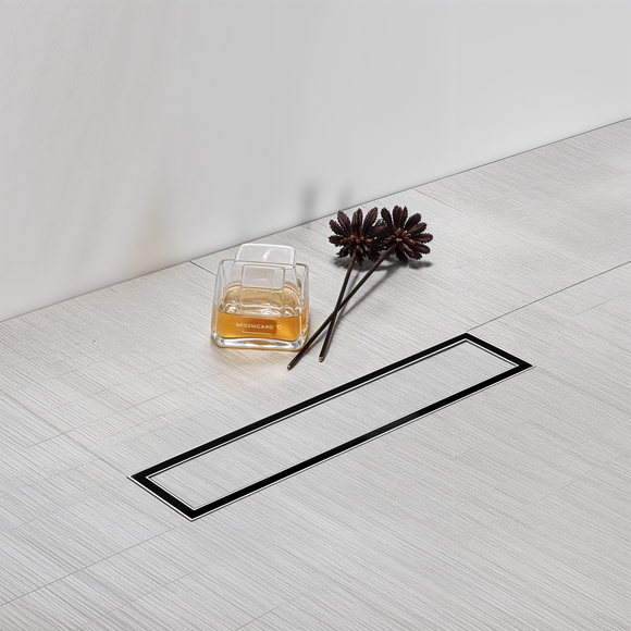 Marble Insert Shower Drain Channel (18 x 3 Inches) - LIPKA - Lipka Home