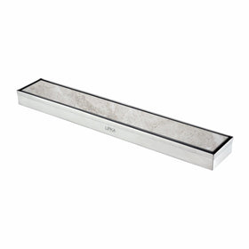 Tile Insert Shower Drain Channel (12 x 2 Inches) - LIPKA - Lipka Home