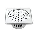 Square Floor Drain (6 x 6 Inches) with Lock and Cockroach Trap - LIPKA - Lipka Home