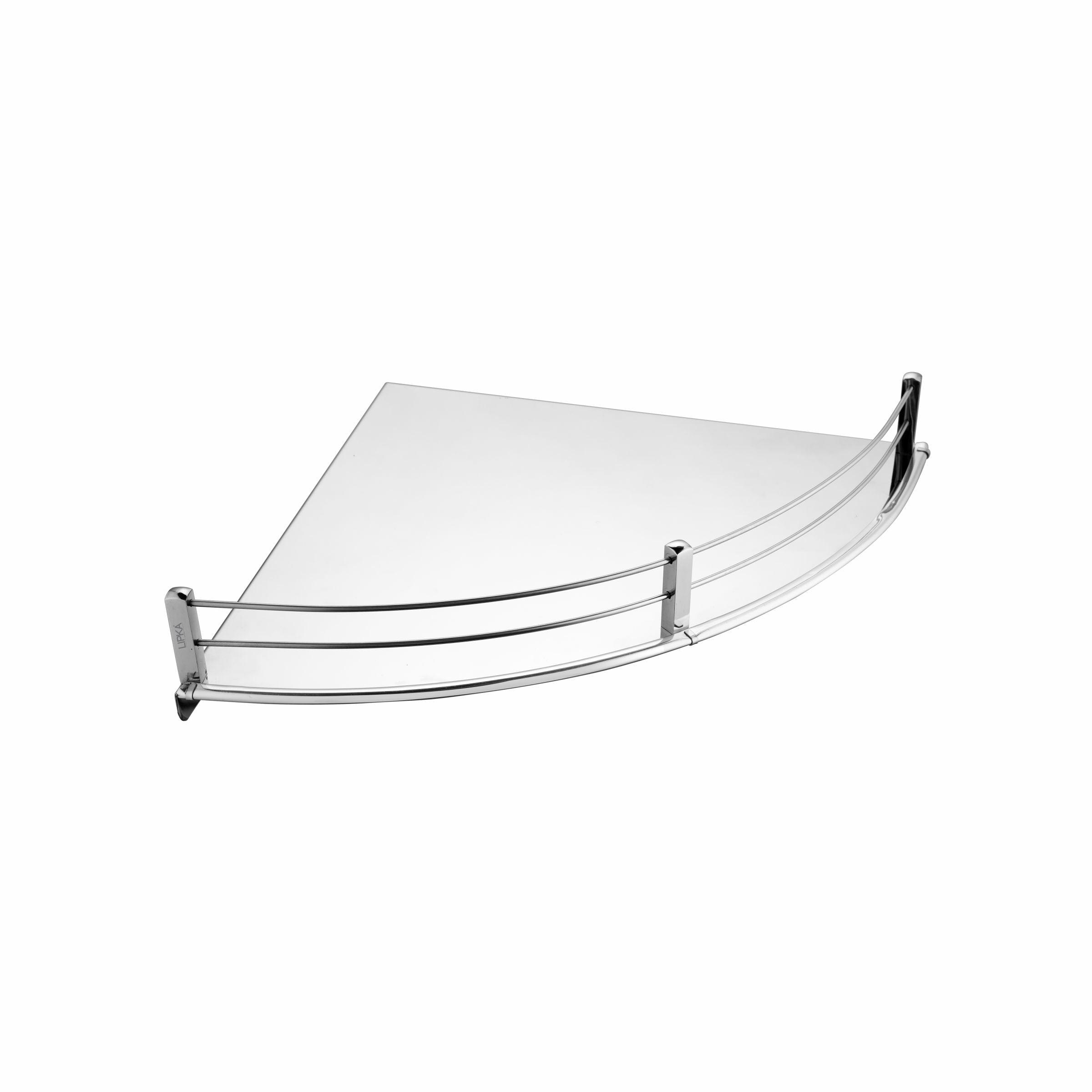 Supreme Round Corner Shelf Tray (12 x 12 Inches) - LIPKA - Lipka Home