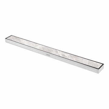 Tile Insert Shower Drain Channel (40 x 2 Inches) - LIPKA - Lipka Home
