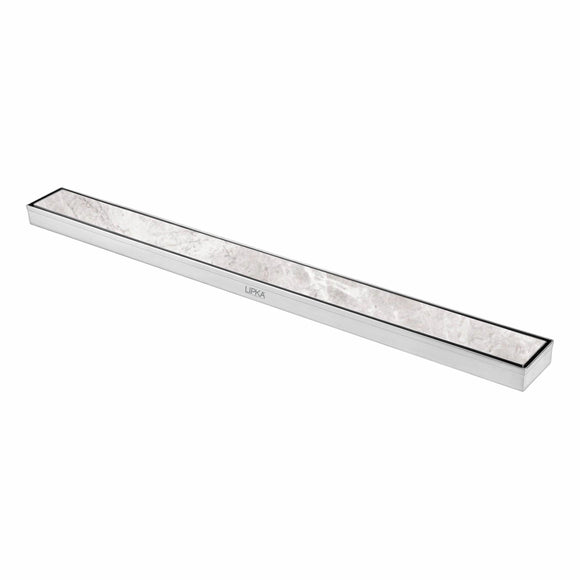 Tile Insert Shower Drain Channel (40 x 2 Inches) - LIPKA - Lipka Home