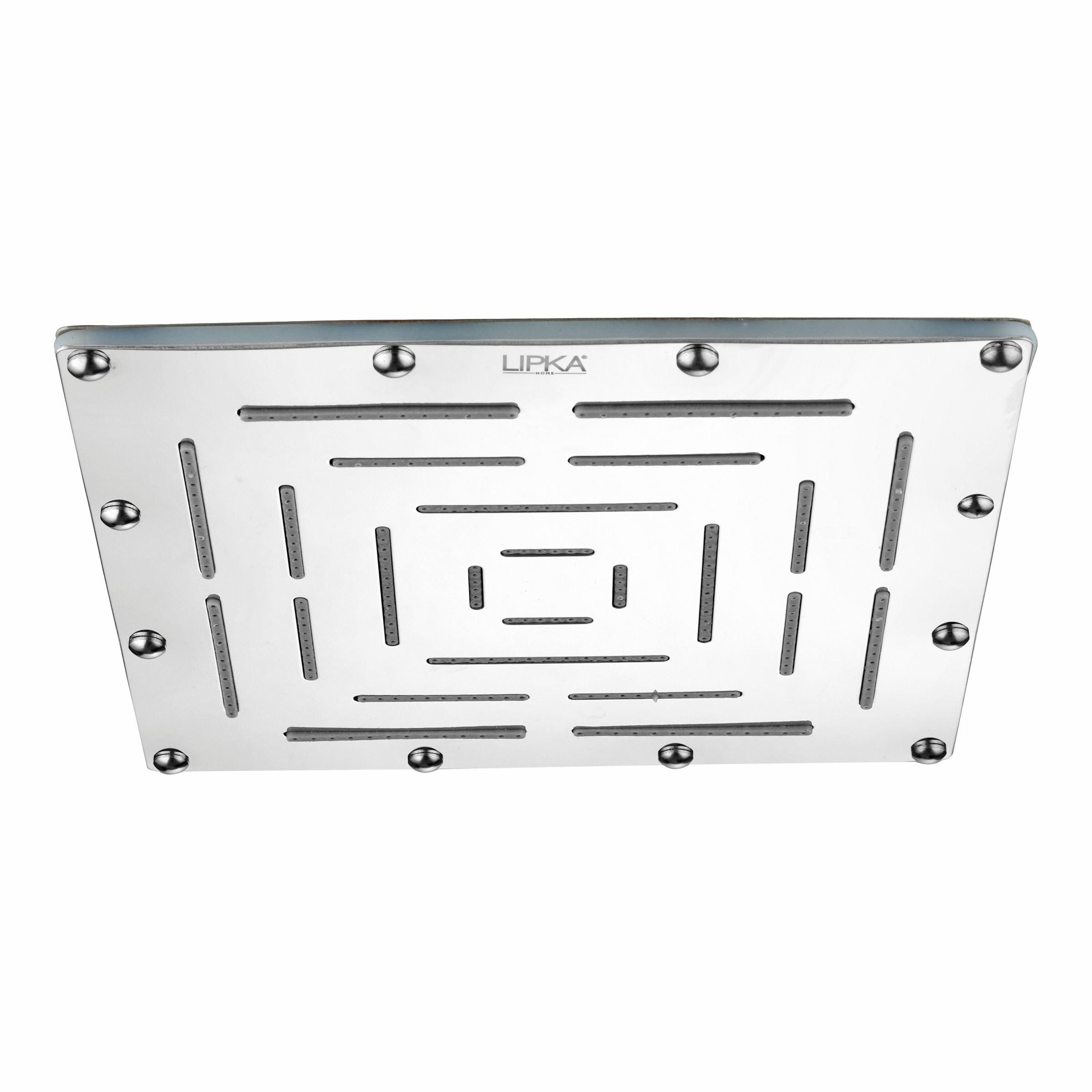 Sandwich Maze 304-Grade Overhead Rain Shower (6 x 6 Inches)