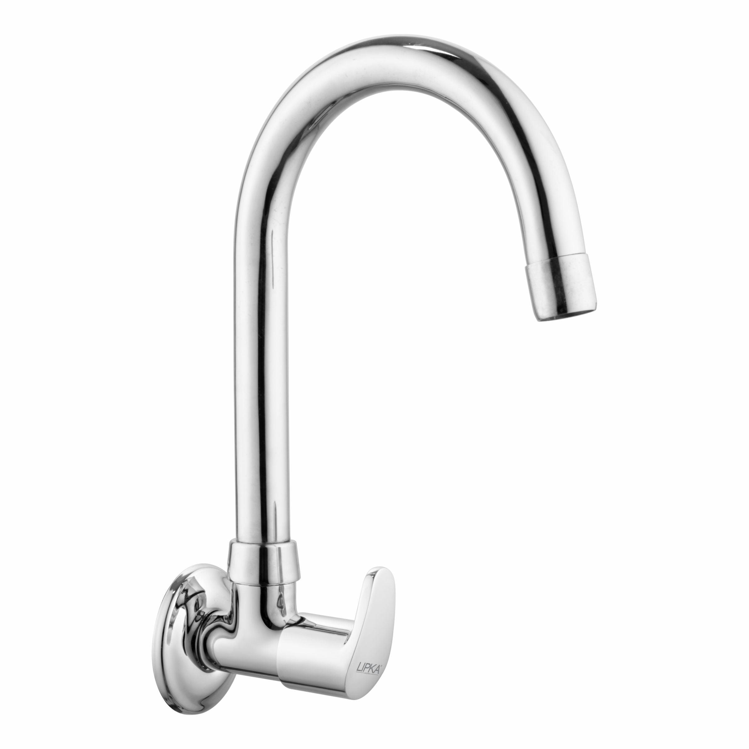 Apple Sink Tap Brass Faucet with Round Swivel Spout (15 Inches) - LIPKA - Lipka Home