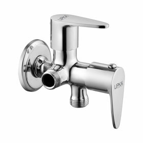 Lava Two Way Angle Valve Brass Faucet (Double Handle) - LIPKA - Lipka Home