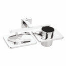 Matrix Soap Dish with Tumbler Holder - LIPKA - Lipka Home