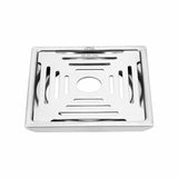 Green Exclusive Square Floor Drain (6 x 6 Inches) with Hole