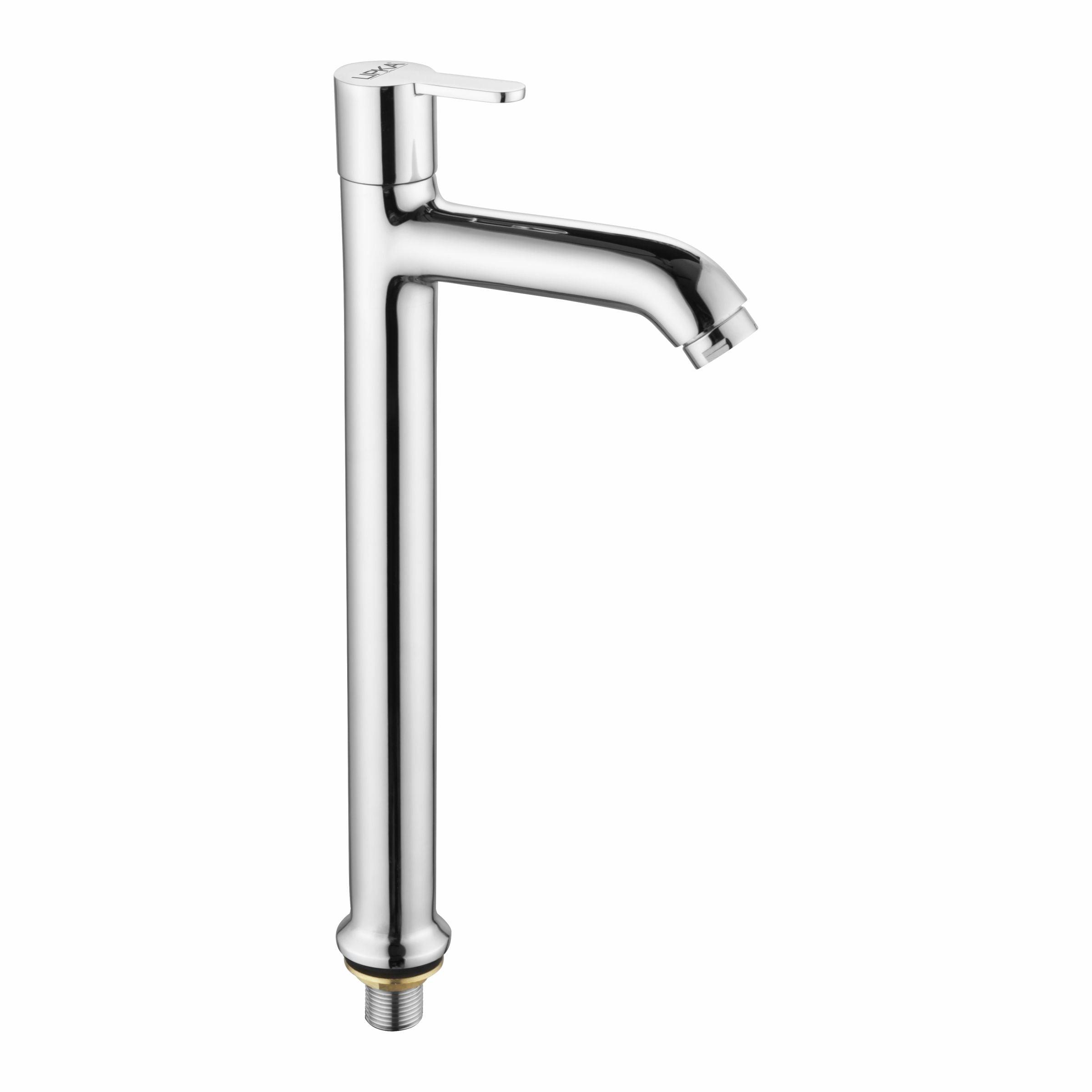 Fusion Pillar Tap Tall Body Brass Faucet- LIPKA - Lipka Home