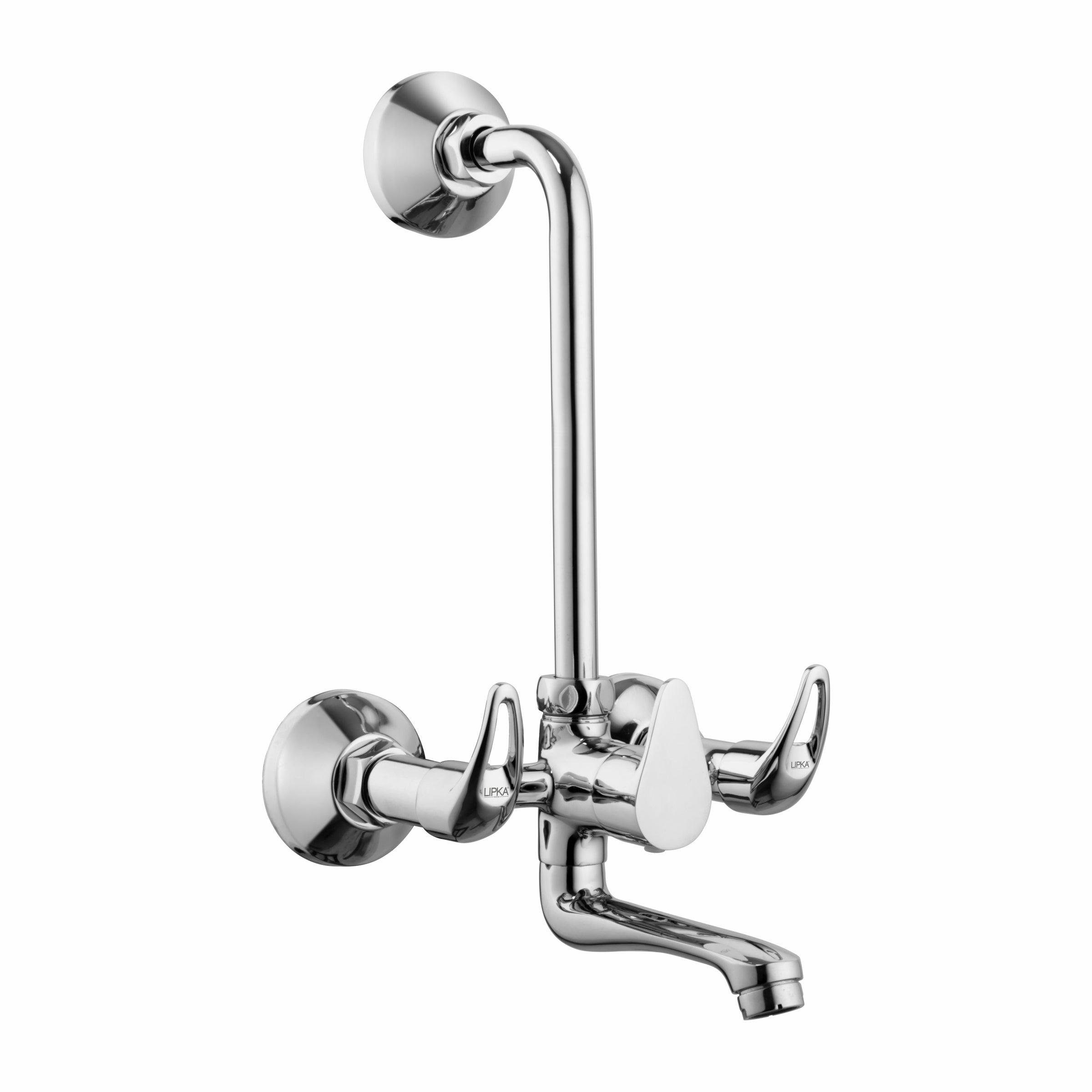 Pixel Wall Mixer with L Bend Faucet - LIPKA - Lipka Home