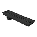 Vertical Shower Drain Channel - Black (48 x 5 Inches) - LIPKA - Lipka Home