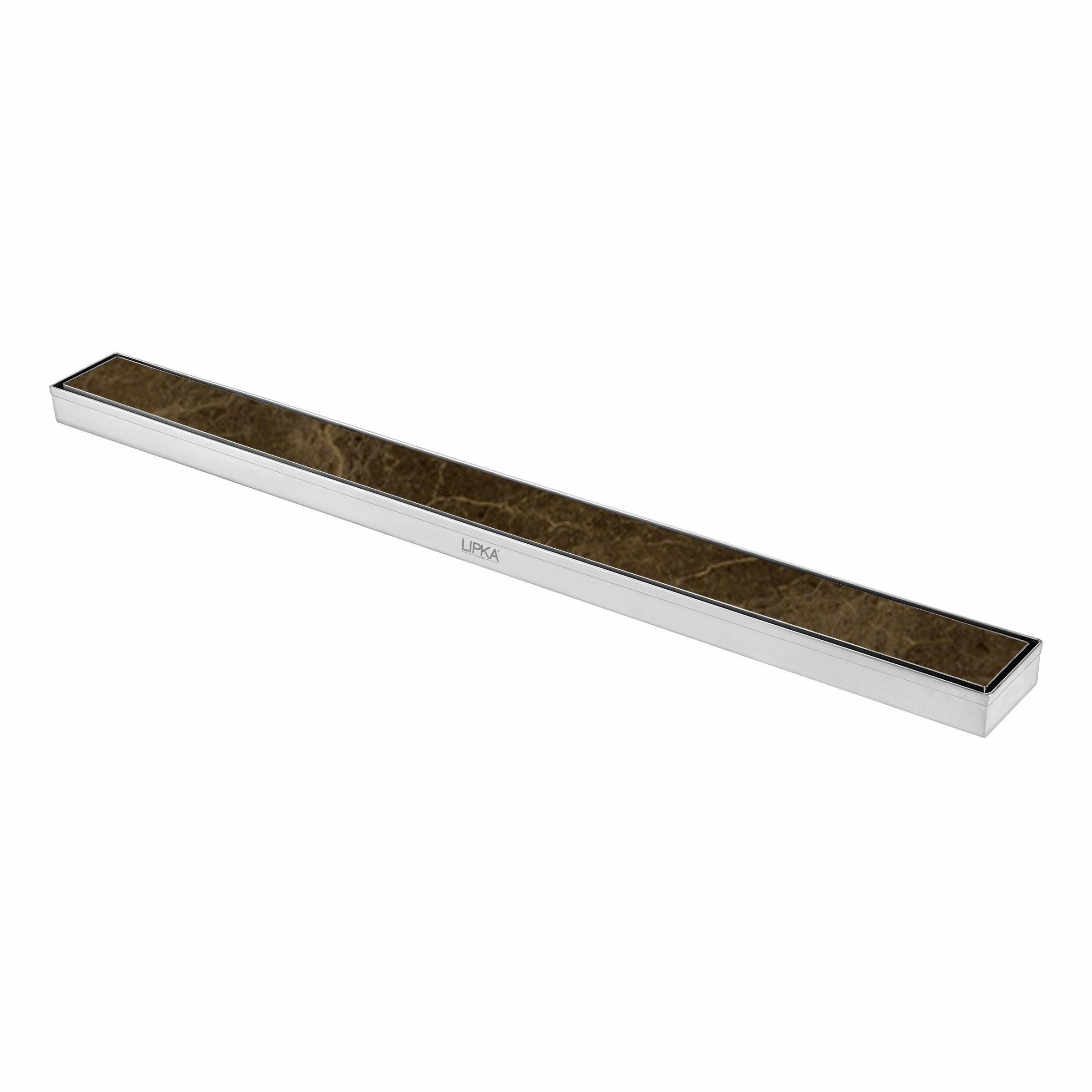 Marble Insert Shower Drain Channel (40 x 2 Inches) 