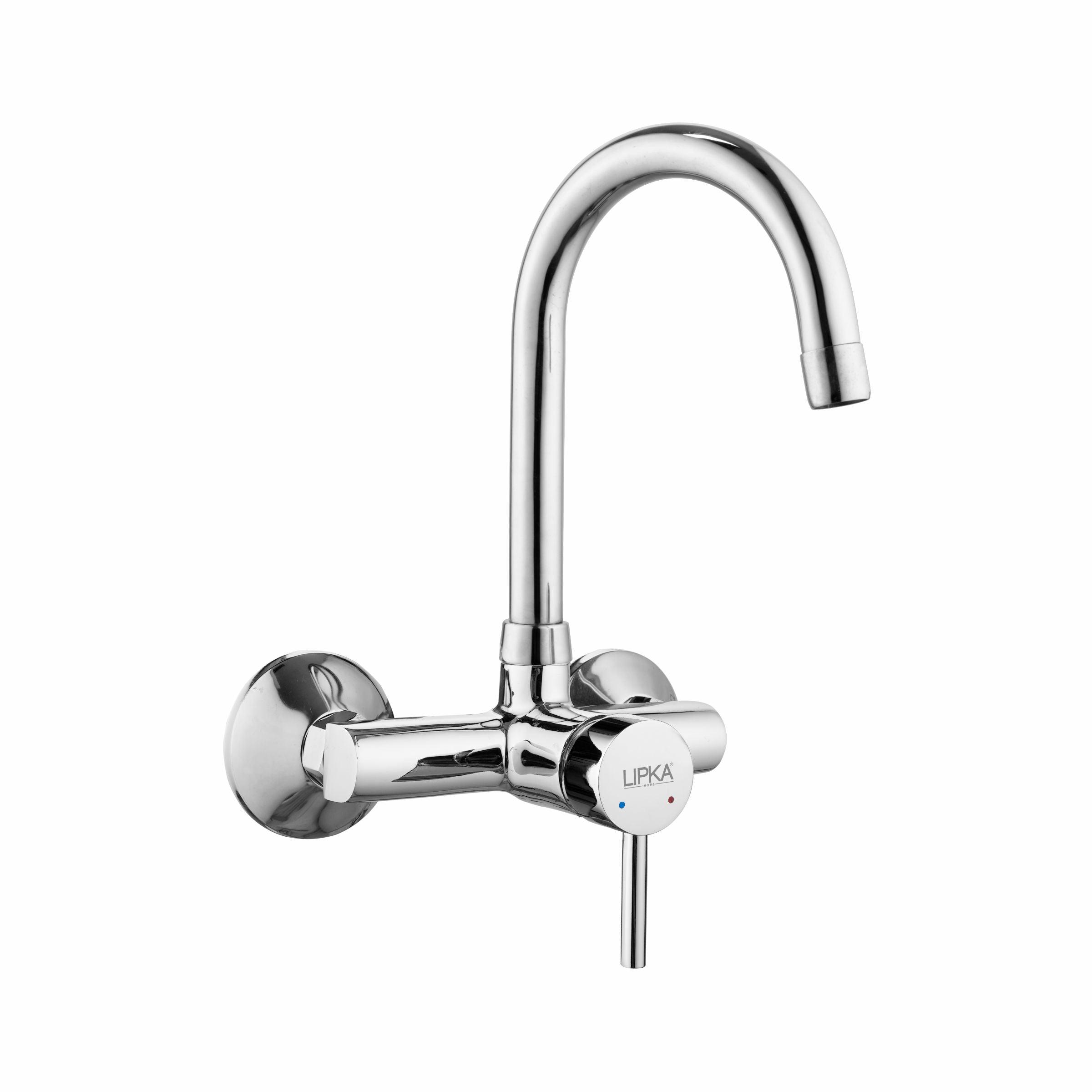 Kyron Single Lever Sink Mixer with Swivel Spout (20 Inches) - LIPKA - Lipka Home