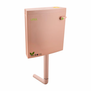 Square Flushing Cistern/ Flush Tank (Pink) |Commode not included| - LIPKA - Lipka Home