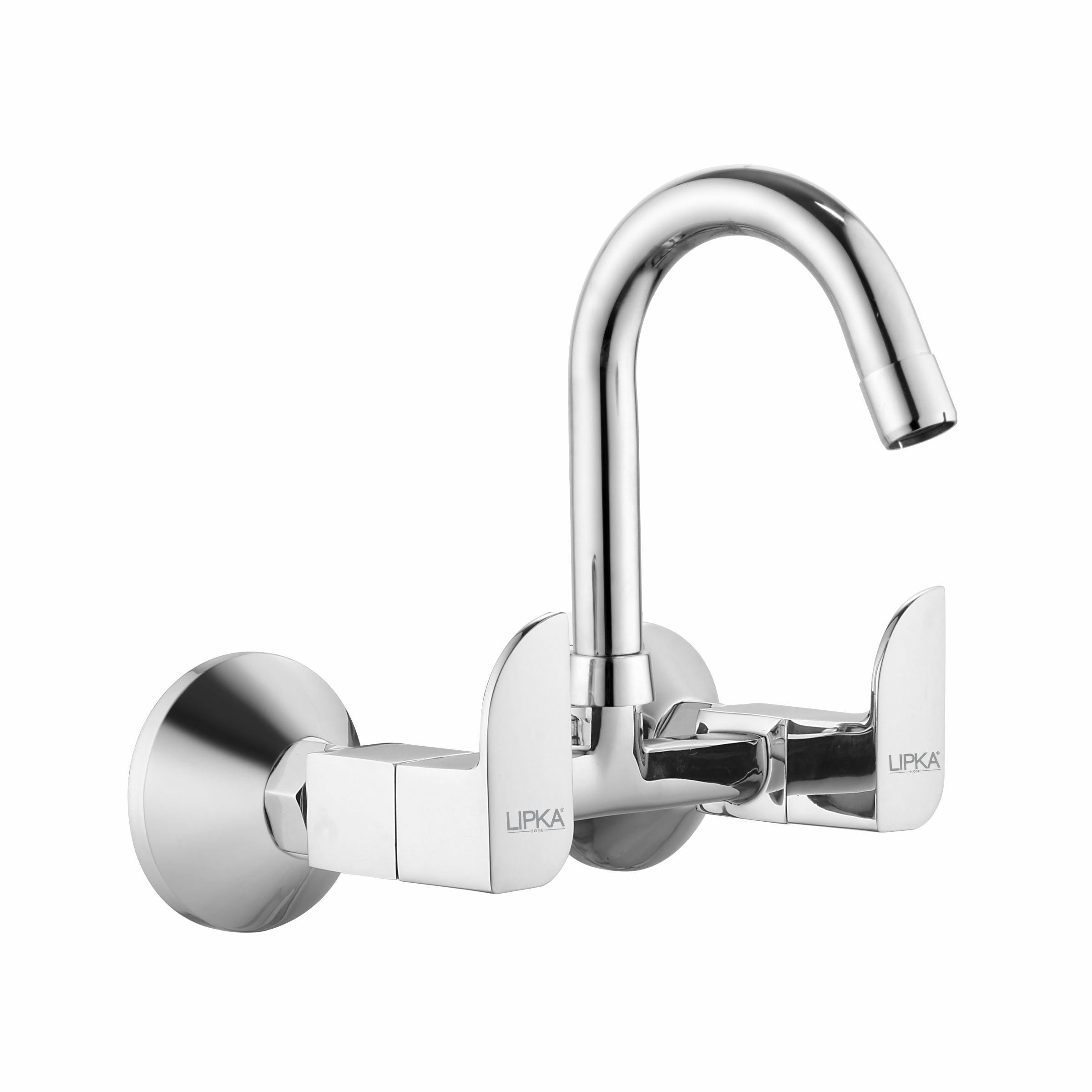 Arise Sink Mixer Brass Faucet with Round Swivel Spout (12 Inches) - LIPKA - Lipka Home